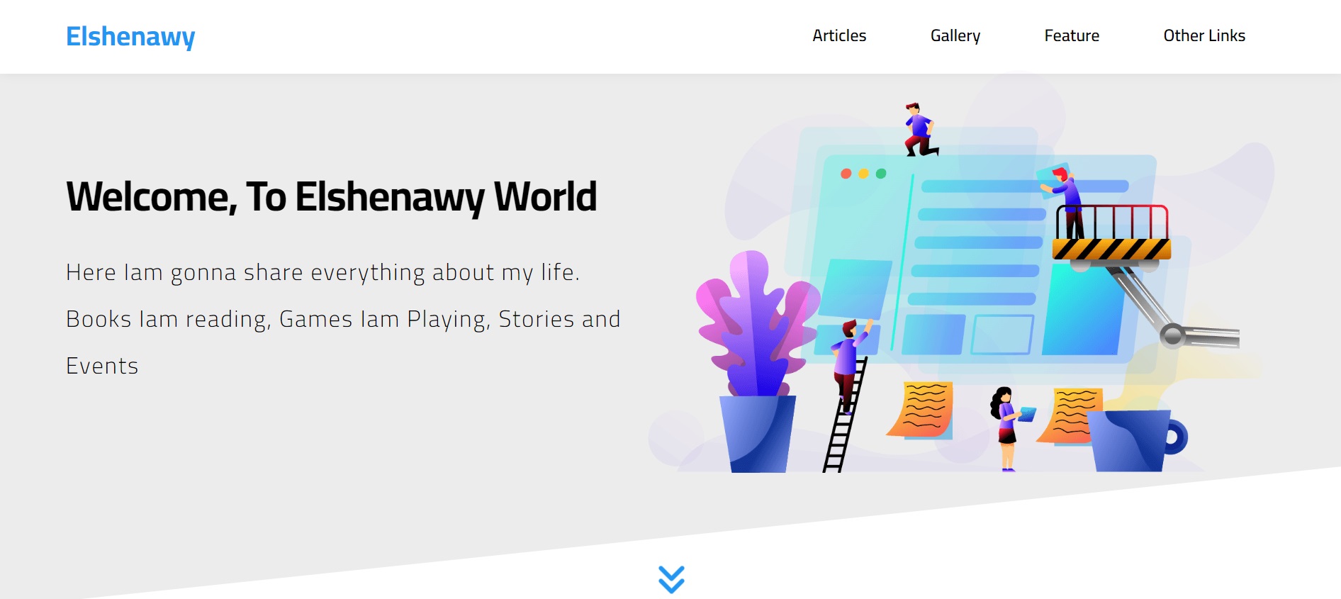 Landing page
